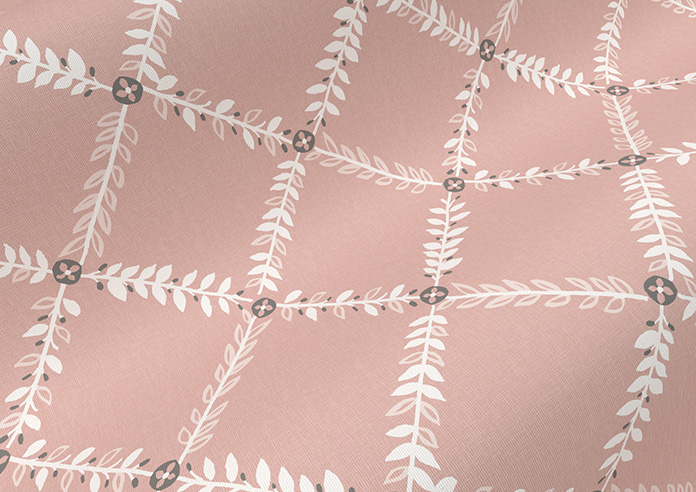 Gianna, Cameo Rose - Twist&Fit Roller Blind - Image 4